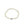 Semi Baroque Vintage Japanese Saltwater Akoya Cultured Pearl Bracelet- Sterling Silver