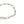 Station Baroque Mid-Century Japanese Saltwater Akoya Cultured Pearl Vintage Link Bracelet- 14K Yellow Gold