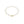 Vintage Filigree Japanese Saltwater Akoya Cultured Graduated Pearl Bracelet- 14K Yellow Gold