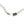 Square Mid-Century Vintage Japanese Saltwater Cultured Akoya Pearl Necklace - Sterling Silver 16.50 Inch