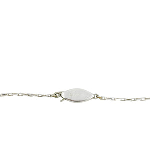 Nephrite Jade Art Deco Engraved Japanese Cultured Akoya Pearl Modernist Pendant Necklace Bracelet Set- Sterling Silver 16 Inch