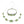 Nephrite Jade Art Deco Engraved Japanese Cultured Akoya Pearl Modernist Pendant Necklace Bracelet Set- Sterling Silver 16 Inch