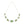 Nephrite Jade Art Deco Engraved Japanese Cultured Akoya Pearl Modernist Pendant Necklace Bracelet Set- Sterling Silver 16 Inch