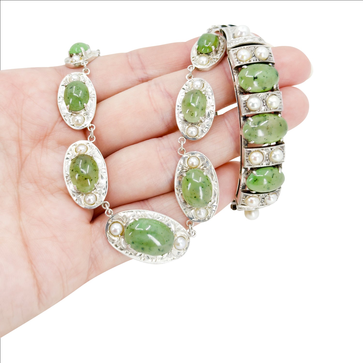 Green Jade Jewelry – Moon Magic