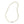 Large Semi-Baroque Vintage Japanese Saltwater Cultured Akoya Pearl Necklace - Sterling Silver 18 Inch