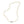Filigree Choker Mid-Century Japanese Saltwater Cultured Akoya Pearl Strand - 14K White Gold 16 Inch