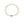 Vintage Semi-Baroque Japanese Saltwater Akoya Cultured Pearl Bracelet- 14K Yellow Gold