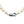 Engraved Modernist Semi Baroque Japanese Vintage Saltwater Akoya Cultured Pearl Vintage Bracelet- Sterling Silver
