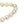 Harrods of London Vintage Designer Japanese Cultured Akoya Pearl Choker Necklace Box- 9K Yellow Gold 16 Inch