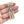 Vintage Triple Strand Pink Topaz Japanese Saltwater Akoya Cultured Pearl Bracelet- Sterling Silver