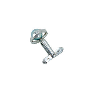 Modernist Blue Akoya Saltwater Cultured Pearl Vintage Mens Cufflinks- Sterling Silver