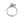 Abstract Modernist Japanese Saltwater Blue Akoya Cultured Pearl Ring- Sterling Silver Sz 7 1/2