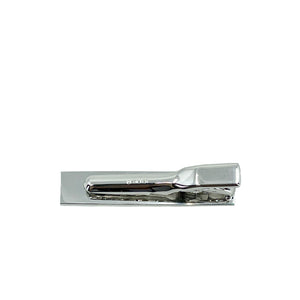Engraved Mikimoto Designer Mid Century Men's Japanese Saltwater Akoya Cultured Pearl Vintage Tie Bar- Sterling Silver