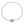 Mid Century Floral Japanese Saltwater Cultured Akoya Pearl Strand - Silver Vintage