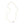 Filigree Retro Japanese Saltwater Cultured Akoya Pearl Necklace - 10K White Gold 18 Inch