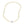 Choker Japanese Saltwater Cultured Akoya Pearl Necklace - 14K White Gold 15.50 Inch