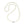 Filigree Retro Japanese Saltwater Cultured Akoya Pearl Vintage Necklace - 14K White Gold 23.50 Inch