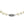 Filigree Modernist Vintage Japanese Saltwater Cultured Akoya Pearl Necklace - 14K White Gold 18.25 Inch