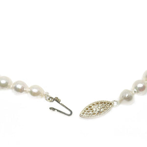 Baroque Japanese Cultured Akoya Pearl Strand - 14K Yellow Gold 34 Inch